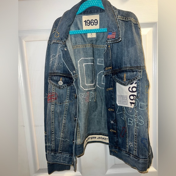 Gap Denim 50th Anniversary Jacket (Unisex) L - Picture 3 of 10